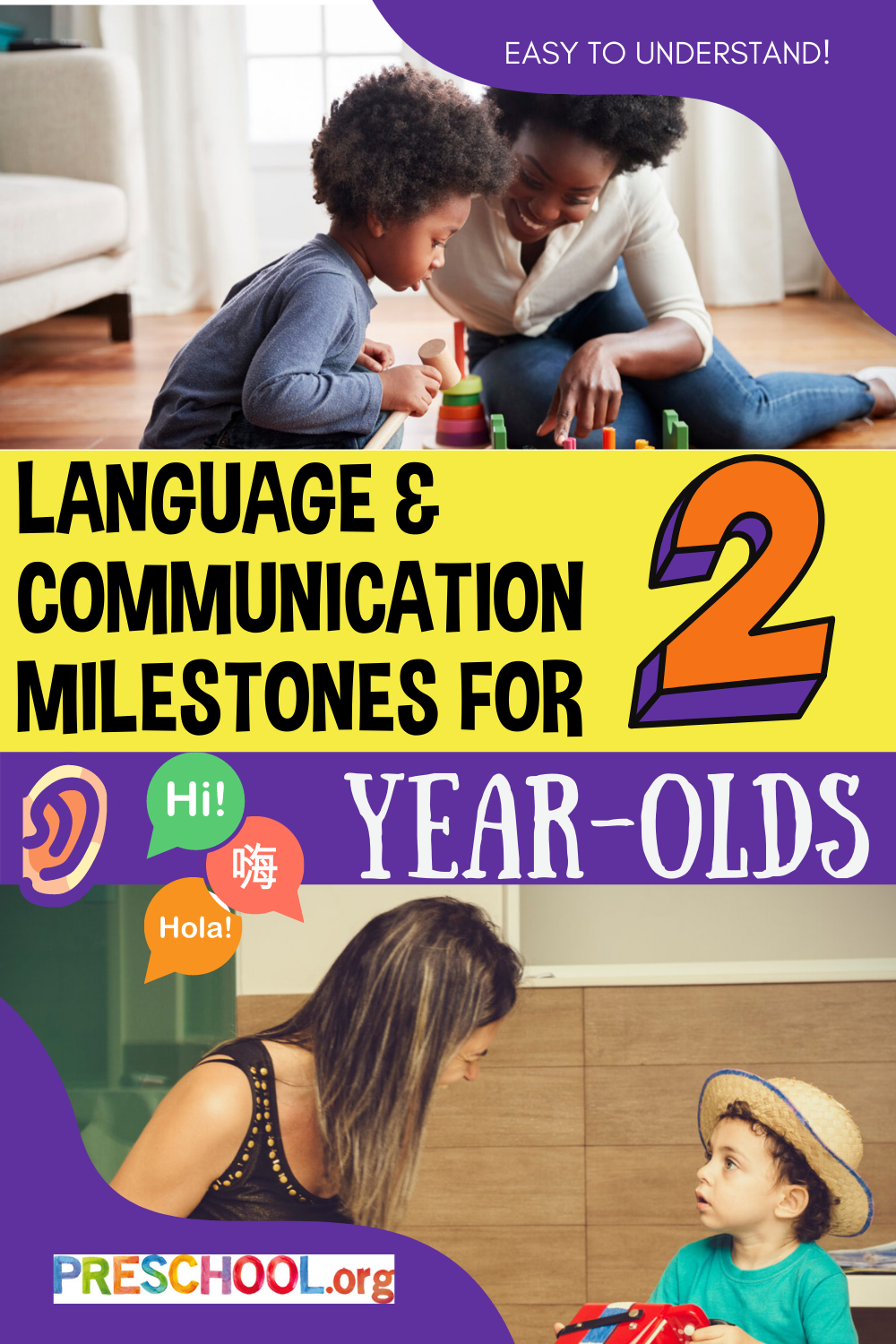 2 year old language development milestones