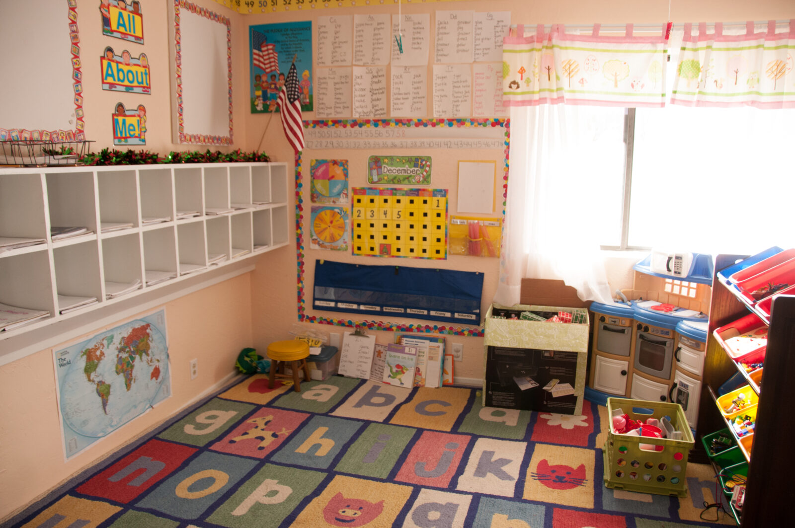 kindergarten classroom layout