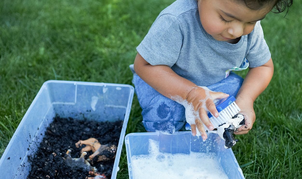 Clean Up After Work/Play (Preschool Life Skills)