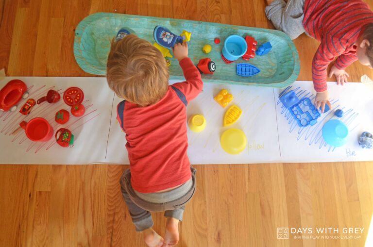 Top 5 Ways To Help Preschoolers Categorize By Color