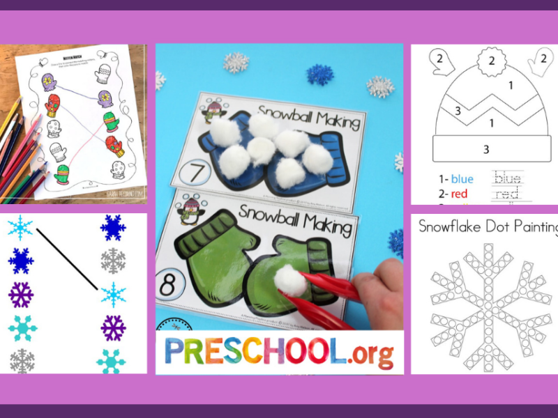 snow-worksheets