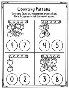 the-mitten-worksheets
