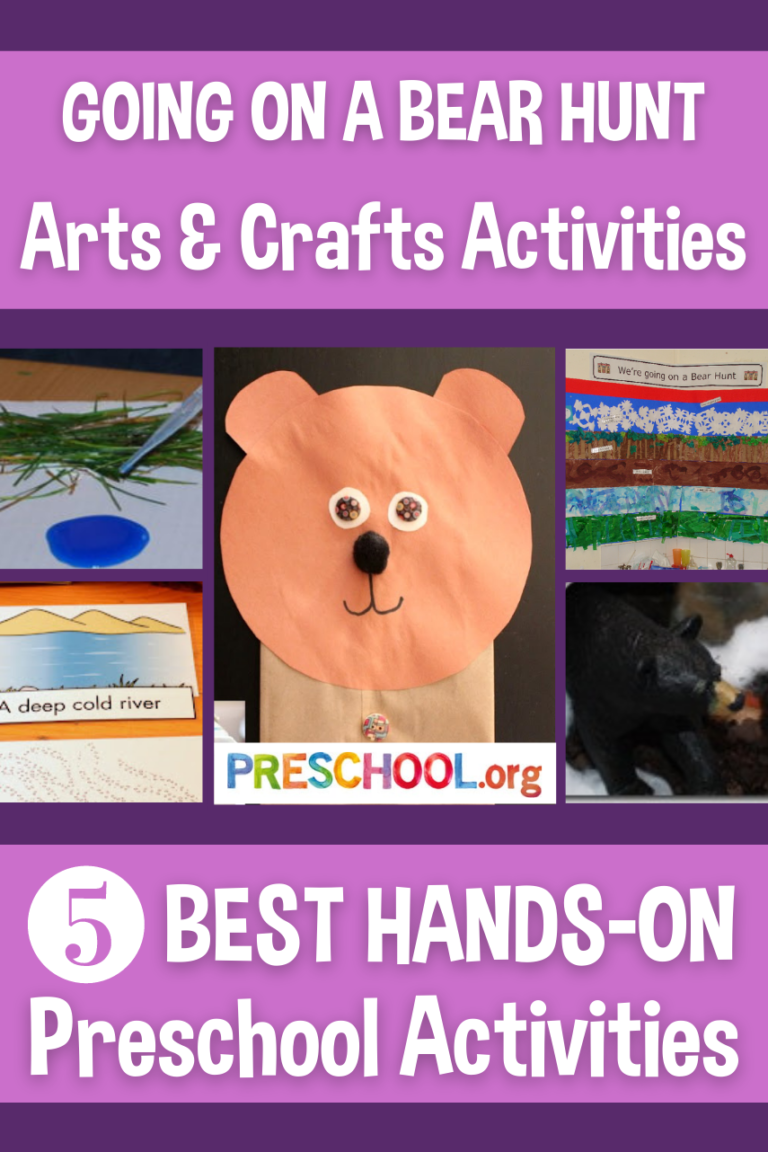 The 50 Best Preschool Activities for GOING ON A BEAR HUNT Theme ...
