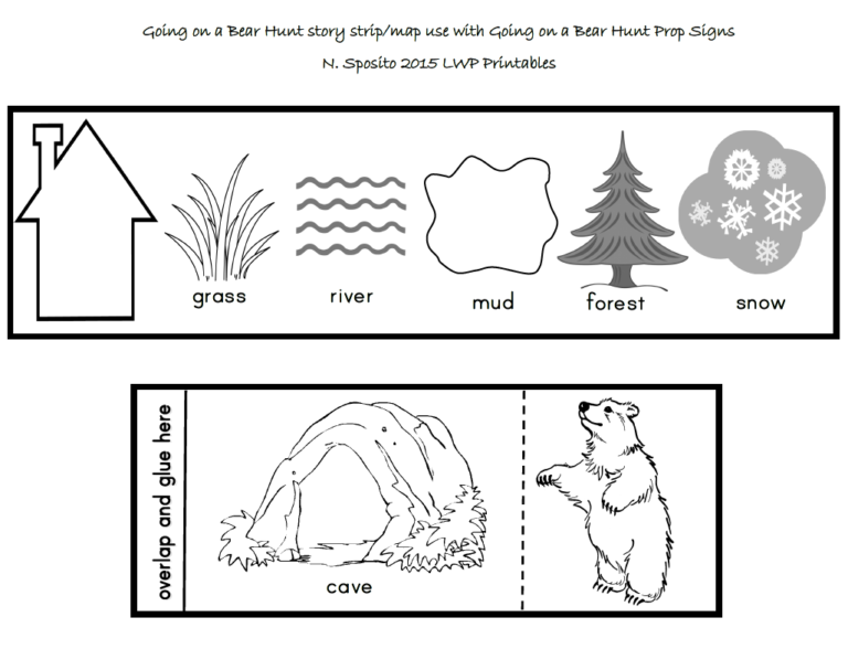 The 5 Best GAMES for GOING ON A BEAR HUNT Preschool Theme