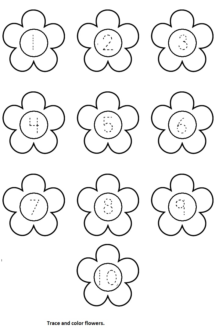 flowers-worksheets
