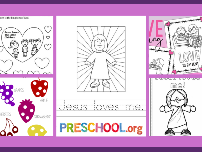 jesus-and-the-children-worksheets